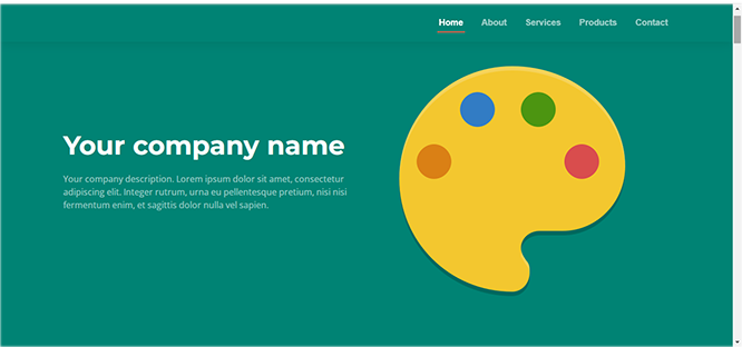 Site template M for Site Creator
